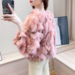 【狐狸毛皮草】秋冬新款海宁皮草 短款狐狸毛皮草短款女外套