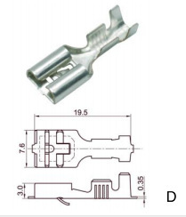 LX-T20142B3 connector Terminal
