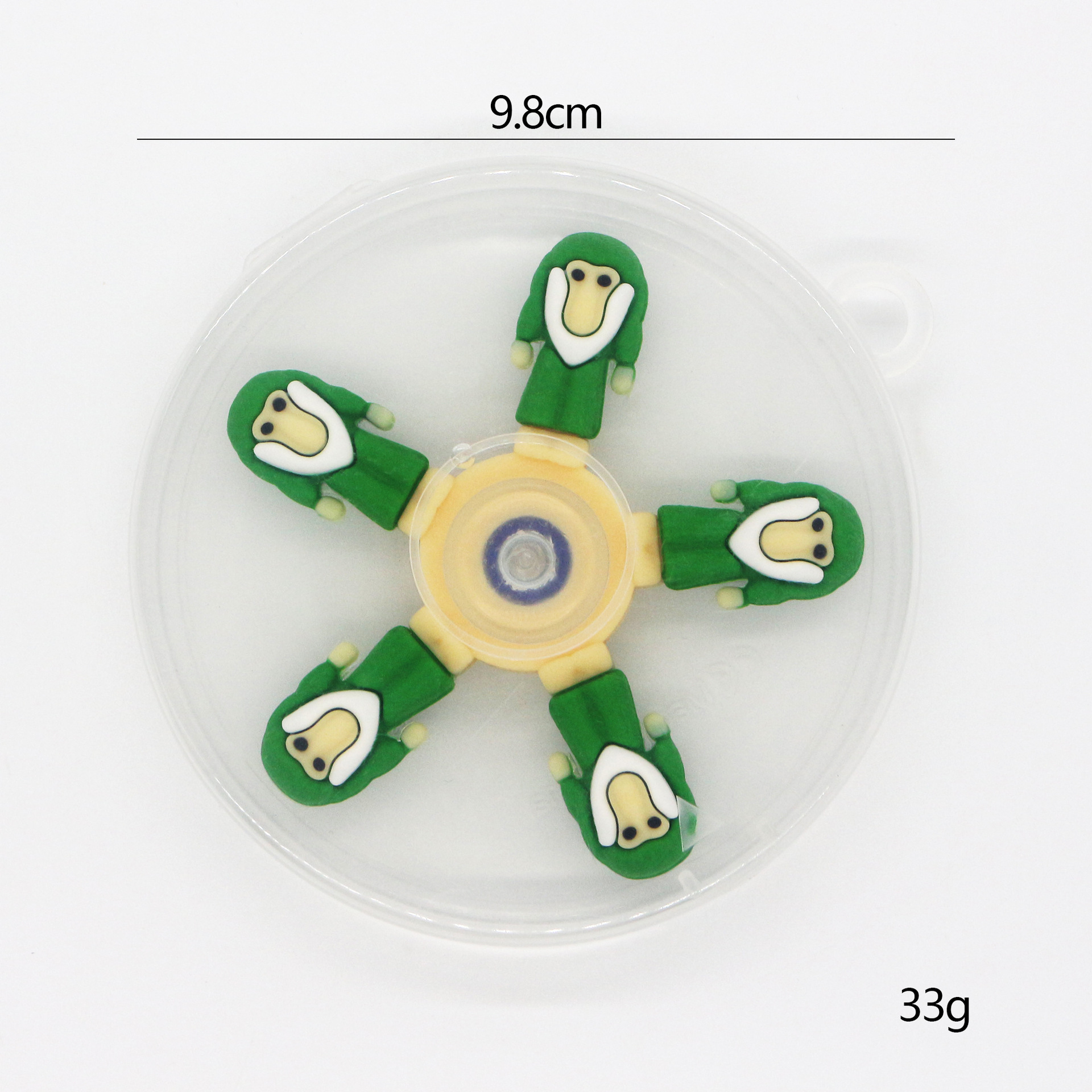 American Shanhaijing nueva punta de dedo de pingüino giroscopio pvc giroscopio giroscopio palo de madera hombre descompresión juguetes venta directa de fábrica