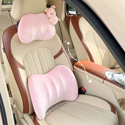 Headrest: Car Seat Cushion Creative DIY