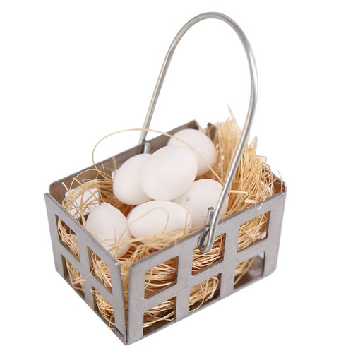 Miniature food toy egg mini model 1:12 minutes dollhouse life scene dollhouse toy pocket diy