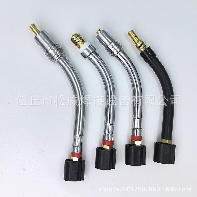 Binzel鹅颈宾采尔气保焊枪配件焊枪弯管15AK24KD25AK36KD枪管