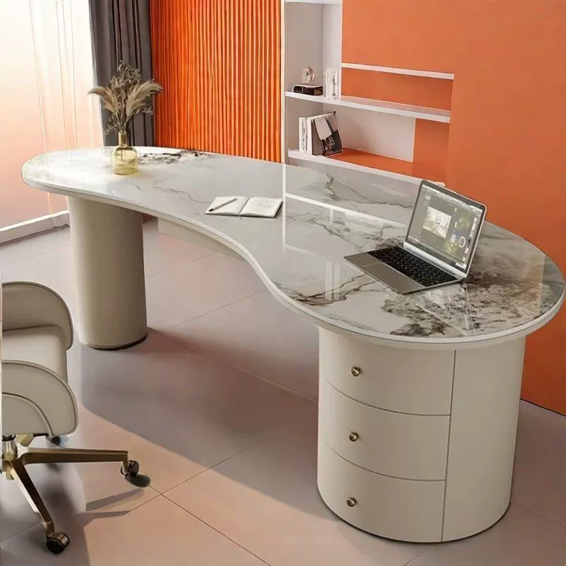 Стол для консультаций в салоне красоты, современный простой медицинский светильник для красоты, роскошный офисный стол, домашний ресепшн, переговоры интернет-знаменитостей