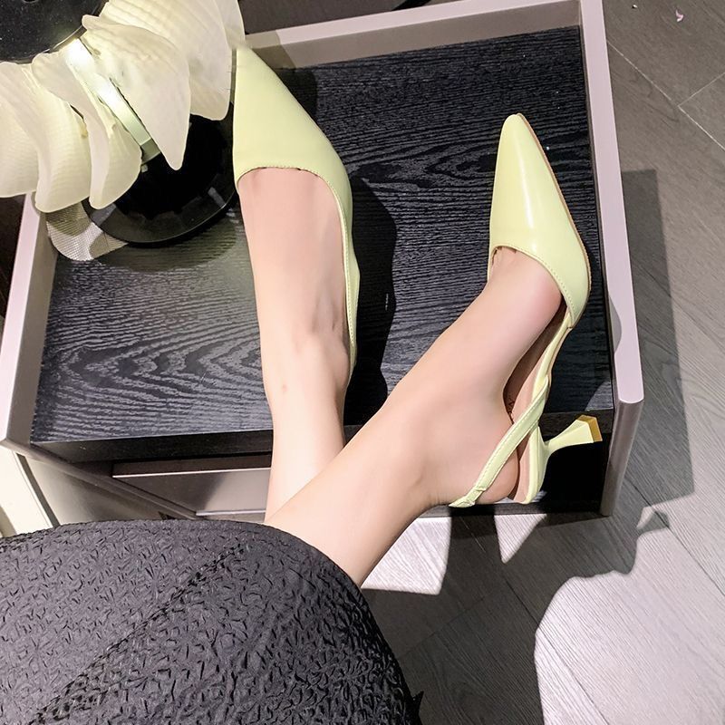 Fashion Versatile Niche Design Elegant Pointed Toe Stiletto Sandals 2025 New High Heels Women's Shoes Fashion Versatile Niche Design Elegant Pointed Toe Stiletto Sandals 2025 New High Heels Women's Shoes