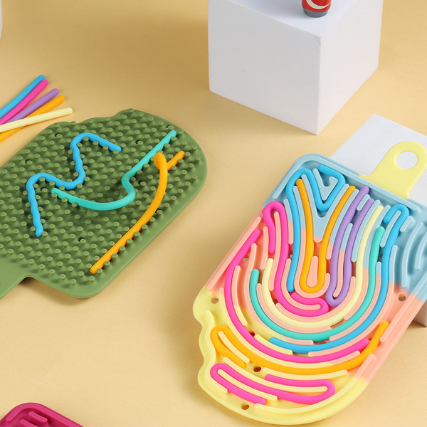 Sensory Activity Board Decompression Board Silicone Children's Day…