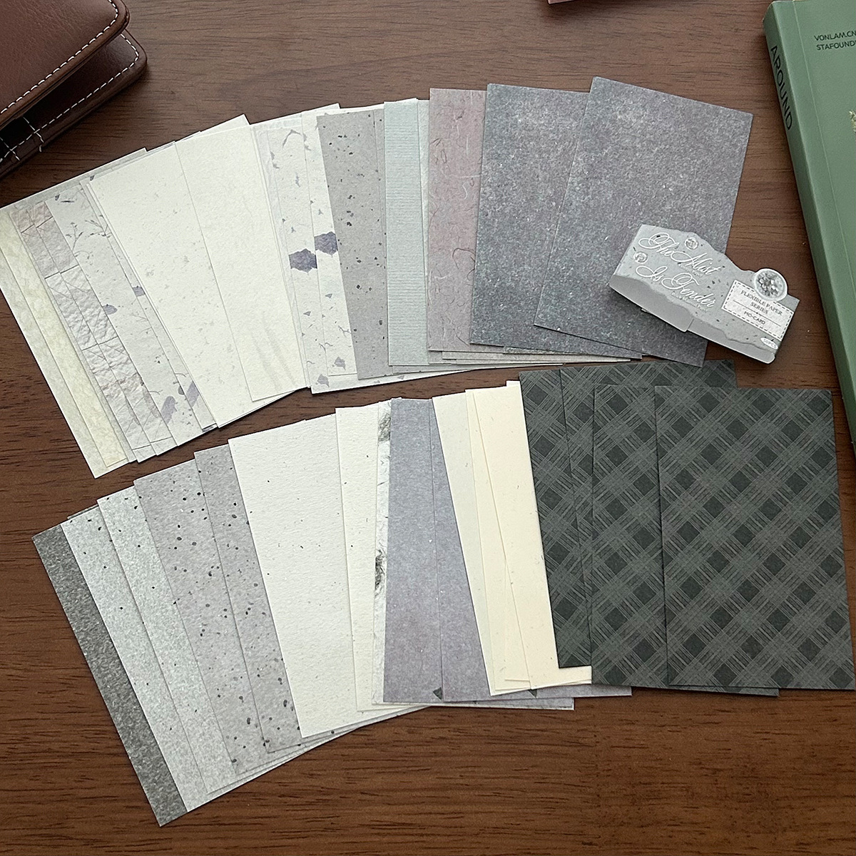 [Colección M5] Libro de hojas sueltas, accesorios de página interior, libro de contabilidad manual, libro de almacenamiento, carcasa PP, mini libro de tarjetas, bolsillo interior portátil image 30