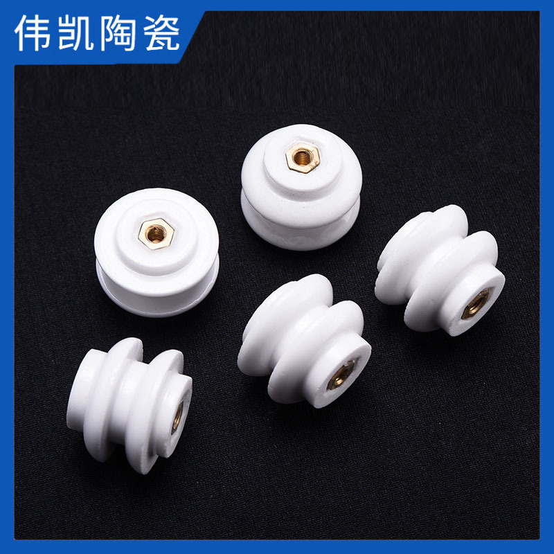 95氧化铝陶瓷柱 精密结构件 电场陶瓷油烟净化器绝缘子30*30