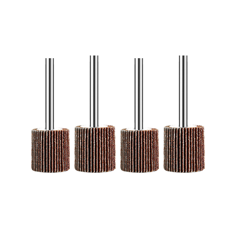 3mm de mango de acero inoxidable de metal de banda de mango impulsor de abrasivo de tela de molienda de hoja de persiana de molienda de rueda de pulido