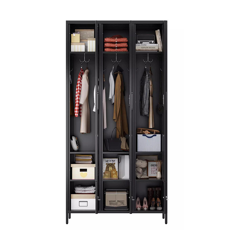 Amazon Hot Sale armario de seis puertas armario de acero armario de oficina armario de baño armario de zapatos taller de fábrica armario de personal