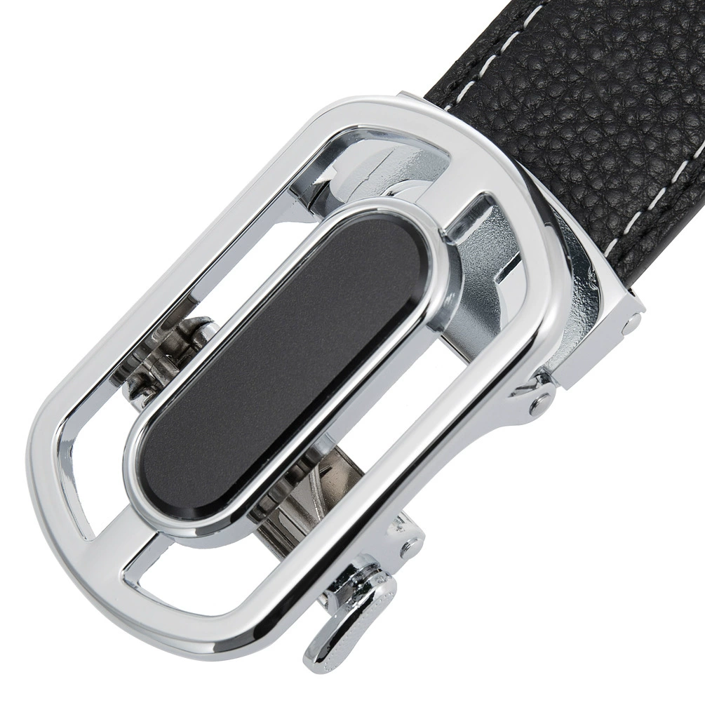Fashionable leather durable double-sided belt, cowhide