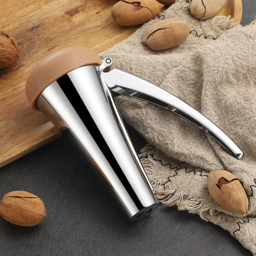 Thickened zinc alloy funnel walnut clip creative multi-purpose walnut clip nut pliers peeling kitchen gadgets
