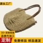 手工新款单肩定制编织包