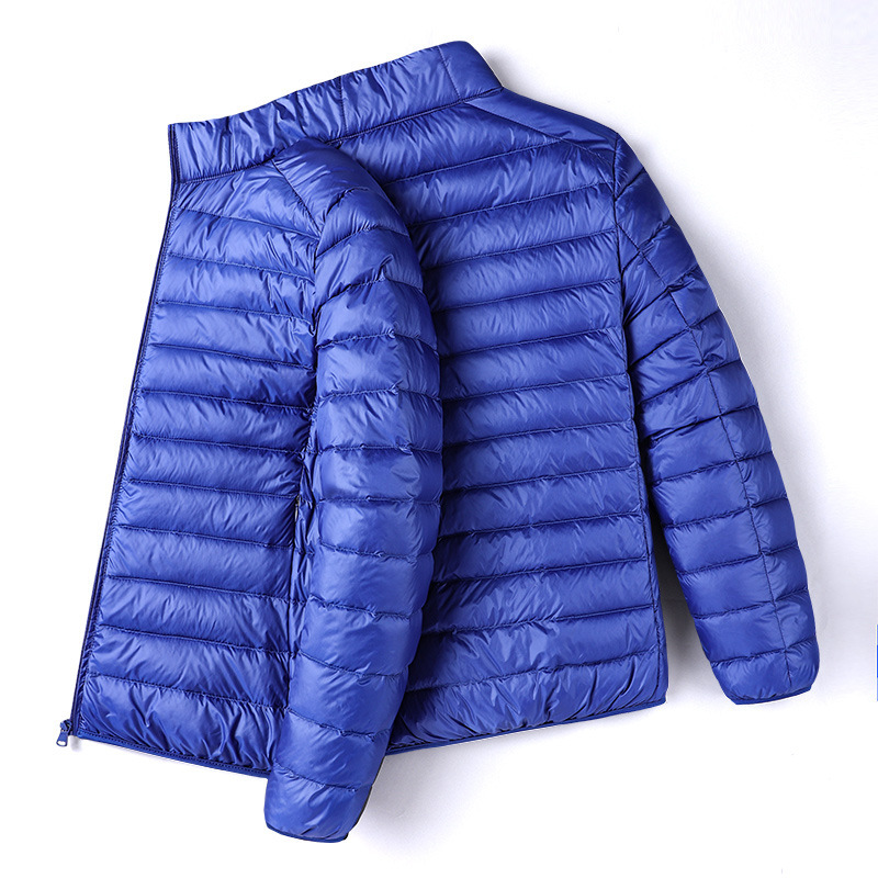 2026 Winter New Men's Lightweight Short Fashion Casual down Cotton Jacket Slim Fit Warm Hooded Stylish Outerwear