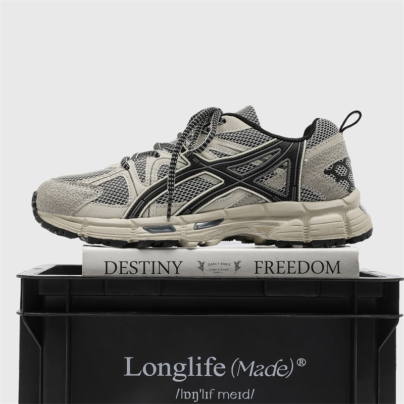 Niche Sports Shoes for Couples, Thick-Soled Retro Dad Shoes, Women's Shoes, Mesh Breathable Running Casual Men's Shoes, Running Shoes