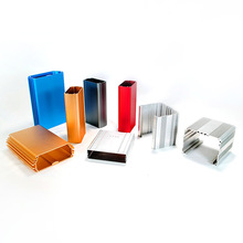 开模定制铝合金型材外壳多颜色 CNC加工充电桩机电外壳铝型材