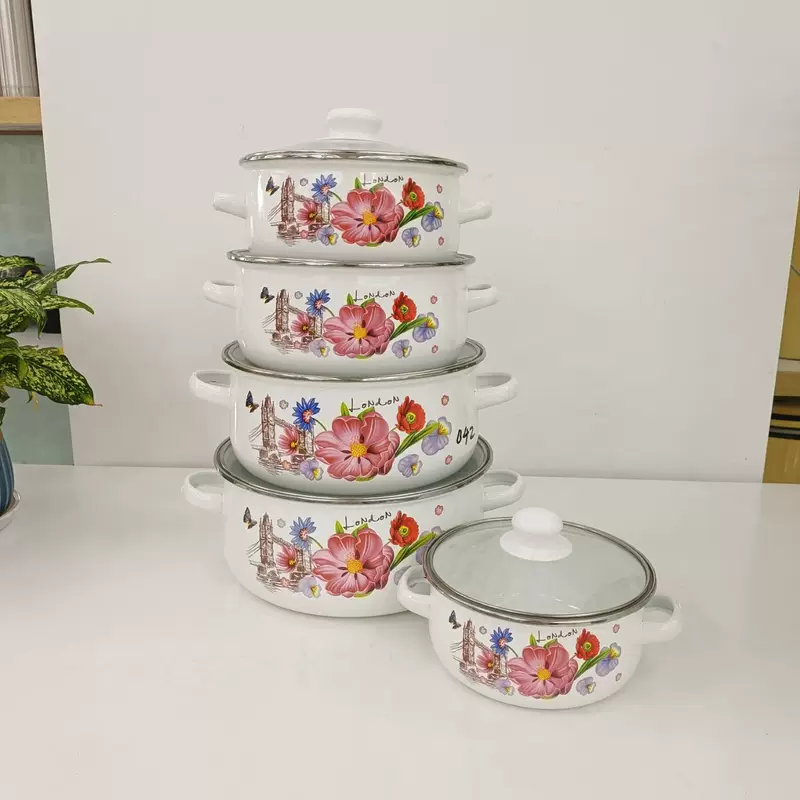 Set, electromagnetic universal glass enamel, direct factory sales, (Physicals), 5 pieces