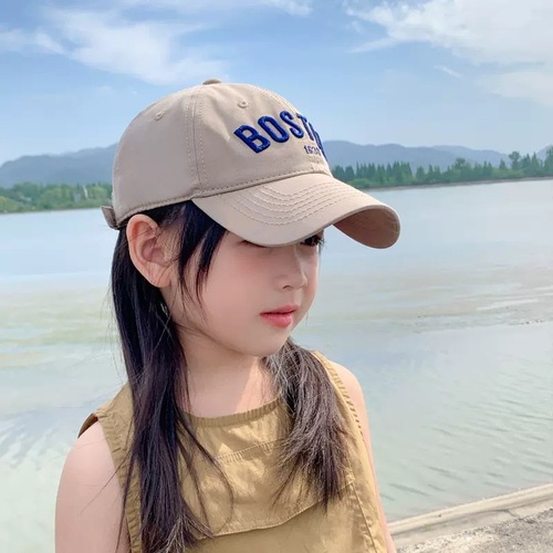 Children's duck cap for girls summer thin baby boy sun protection UV visor sun hat baseball cap