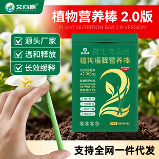 Manufacturer Wholesale Plant Slow-Release Stick Nutrient Stick Universal Nitrogen, Phosphorus and Potassium Flower Fertilizer Green Plant Flower Slow-Release Organic Fertilizer