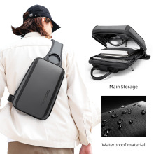 Bange新品胸包男士包斜挎包轻薄男款休闲单肩包大容量chest bag