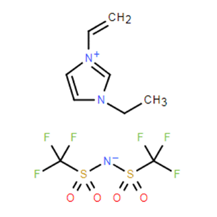 1-乙烯基-3-乙基咪唑双三氟甲烷磺酰亚胺盐  CAS:204854-22-8