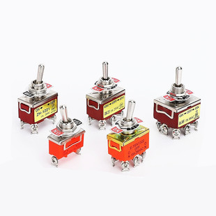 Button Switch 3-foot 4-foot 6-foot two-gear three-gear shaking head rocker arm toggle switch car modification switch