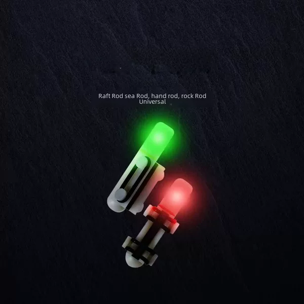 Sea rod lamp Rod slightly light color change induction lamp hand Rod raft Rod Sanda rod fishing rod lamp night fishing bite hook color change two