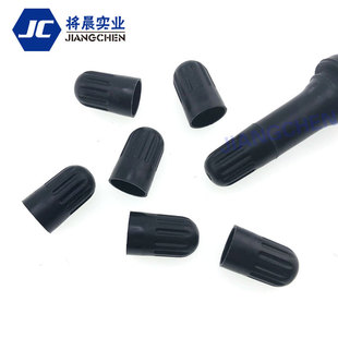 Car bicycle tire plastic Cap tpms dust cover dust cap with seal ring inside black plastic cap