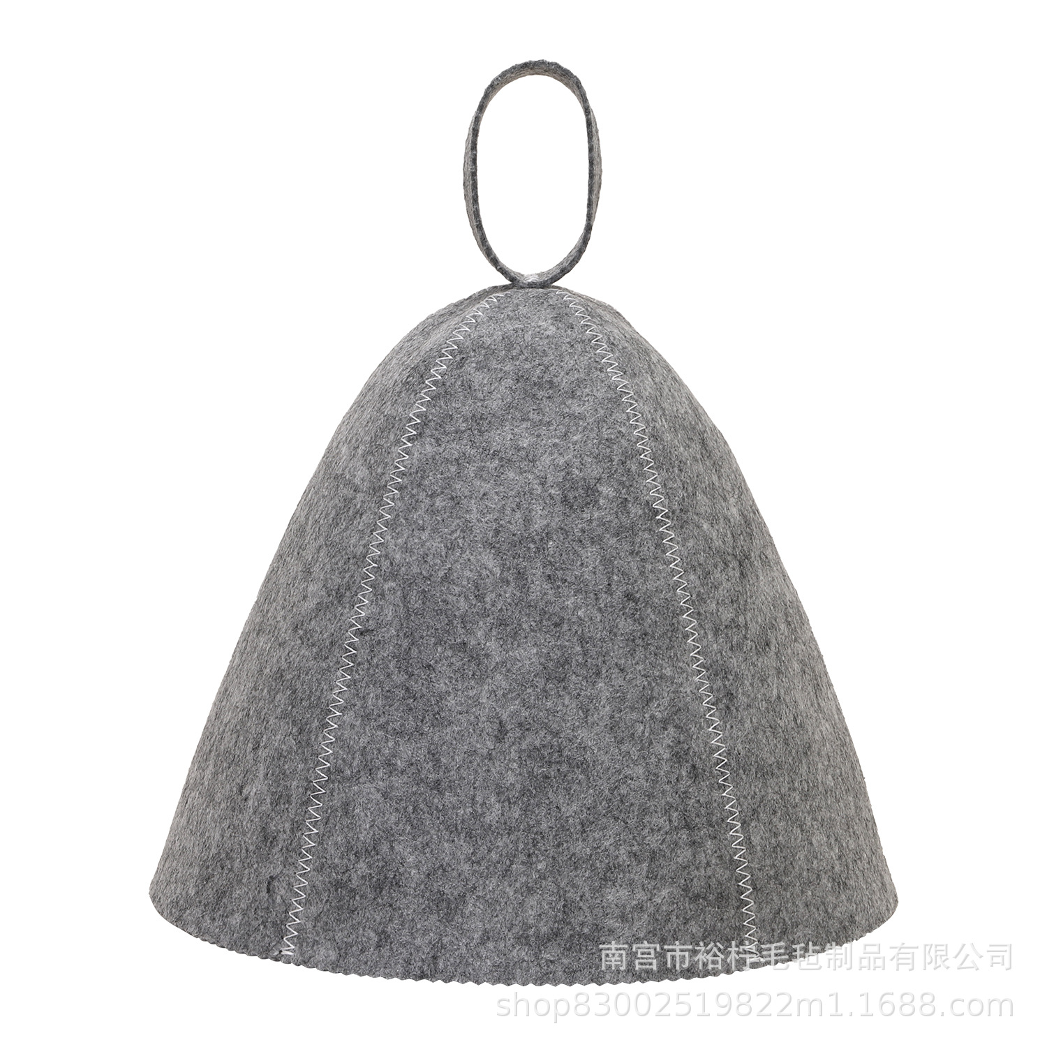 毛毡桑拿帽 浴帽 温泉浴桑拿毛毡浴帽 时尚简约干法帽 桑拿帽