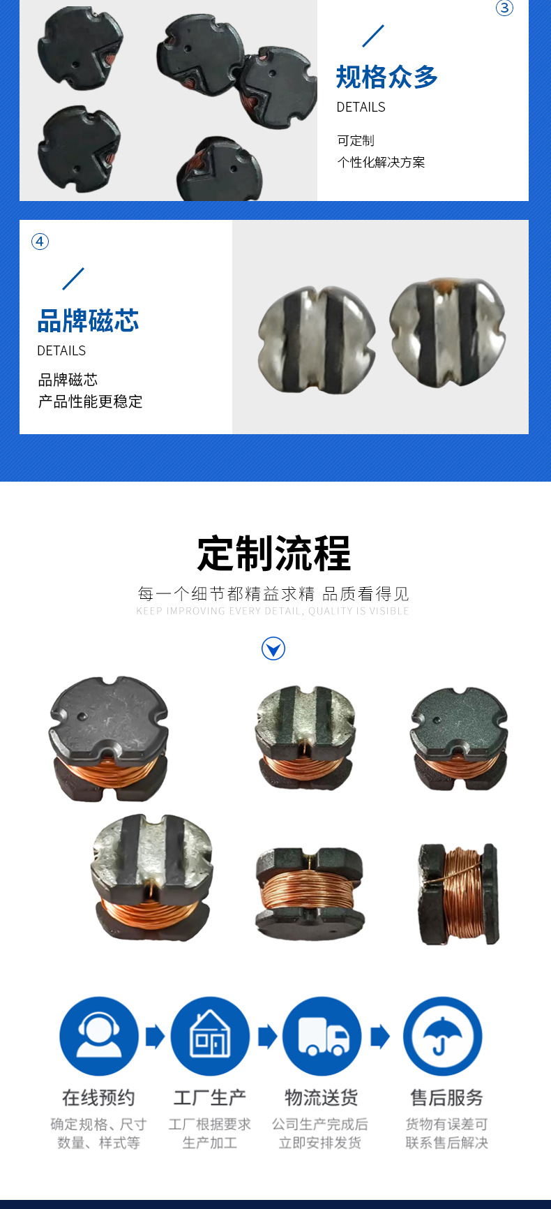 喷雾器贴片电感