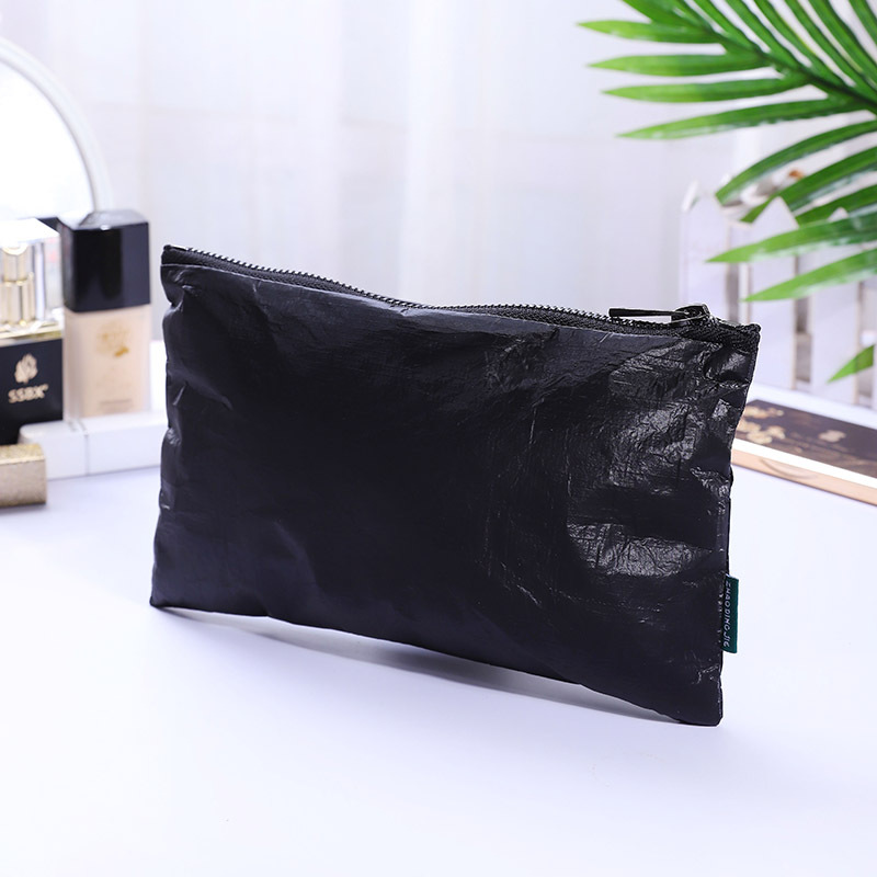 Streetwear Solid Color Tyvek Square Makeup Bags display picture 3