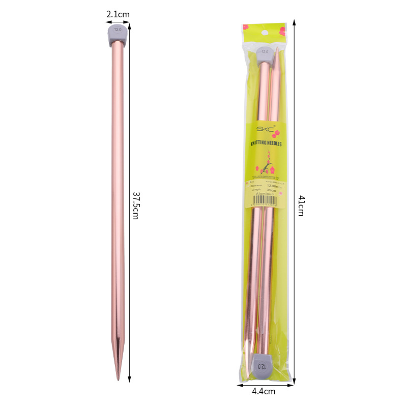 SKC Afganistán alúmina suéter aguja palo aguja tejer herramienta traje bufanda zapatos y calcetines material de tejer