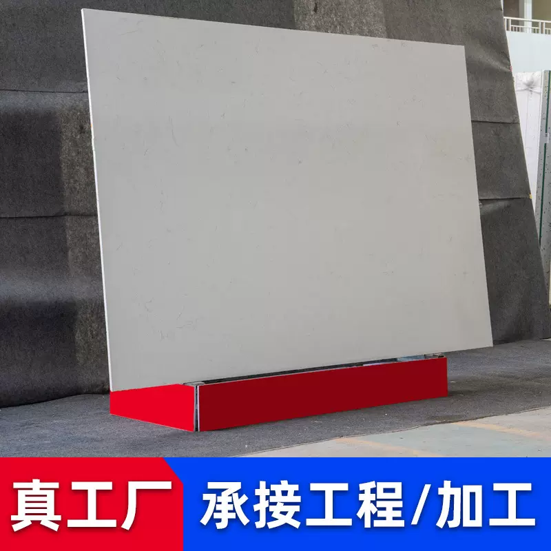 人造石雅士白大理石云浮石材公寓洗手台面岗石地面大板生产厂家