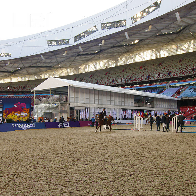 丽日供应大型体育篷房高尔夫马术赛事活动帐篷户外VIP双层活动篷