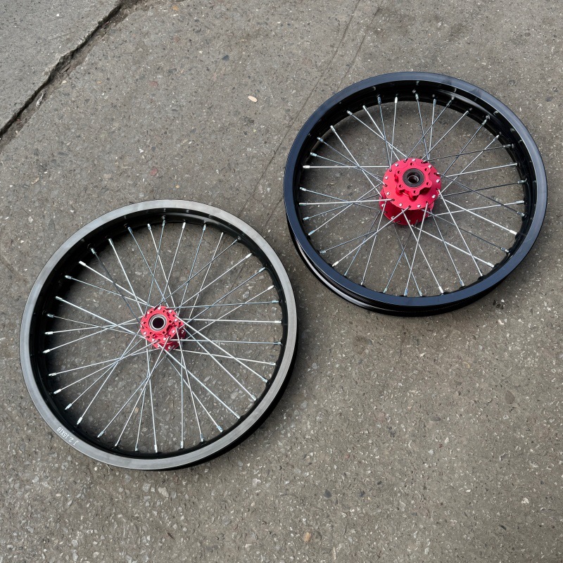 Light Bee modified front 2.15-18 rear 2.15-17 aluminum alloy rims Surron Light Bee X wheel mesh hub assembly