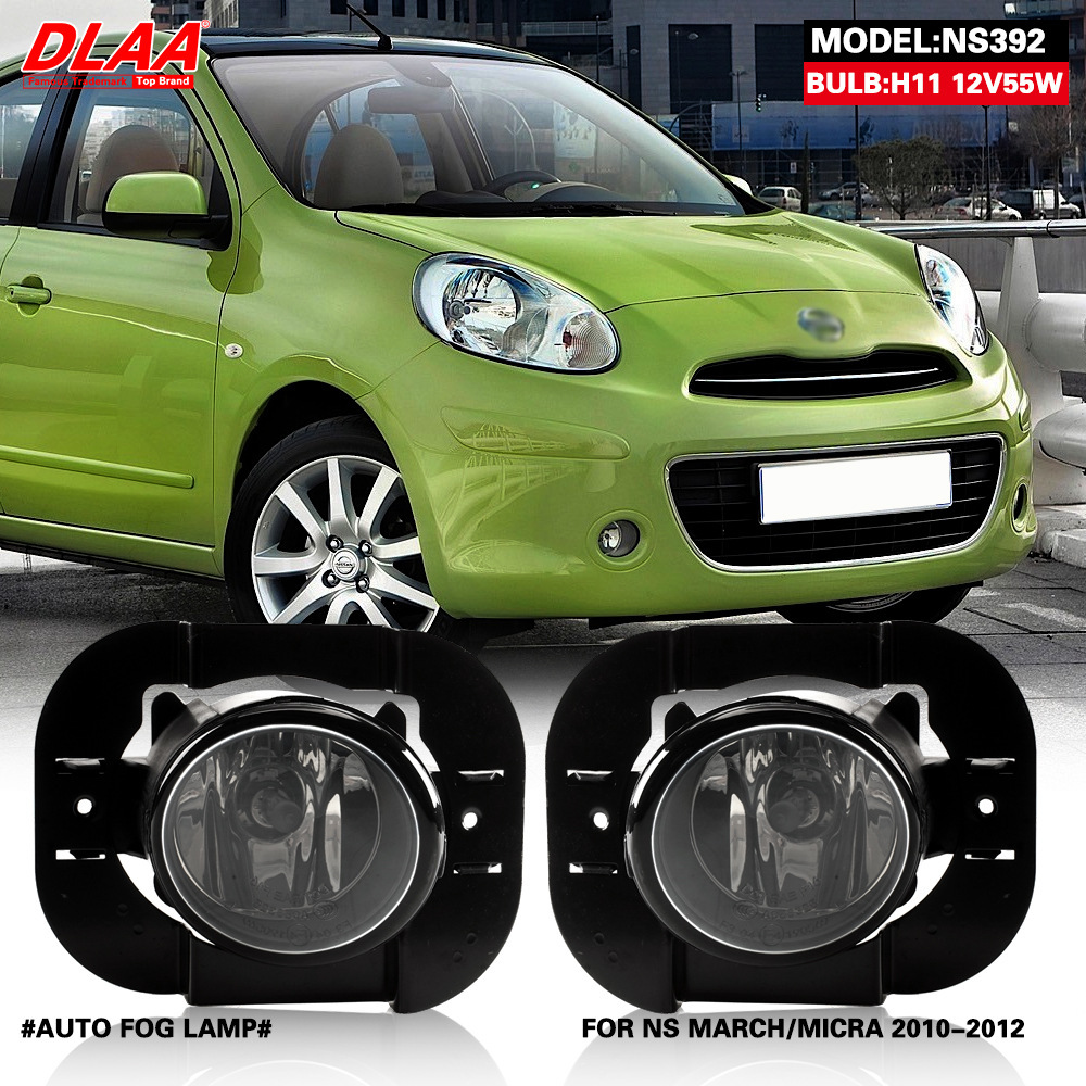 Aplicable al conjunto de lámpara de niebla delantera MICRA / MARC de Nissan 10 11 12 años