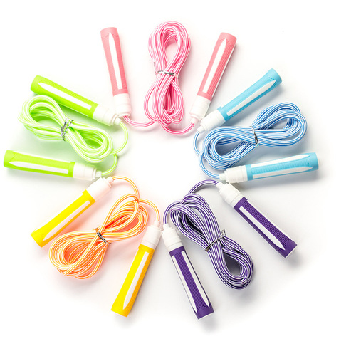 6221 Factory Direct Supply Hexagonal Jump Rope for Fitness Competition, Children's Rubber Handle, Fun Pencil-Shaped Jump Rope