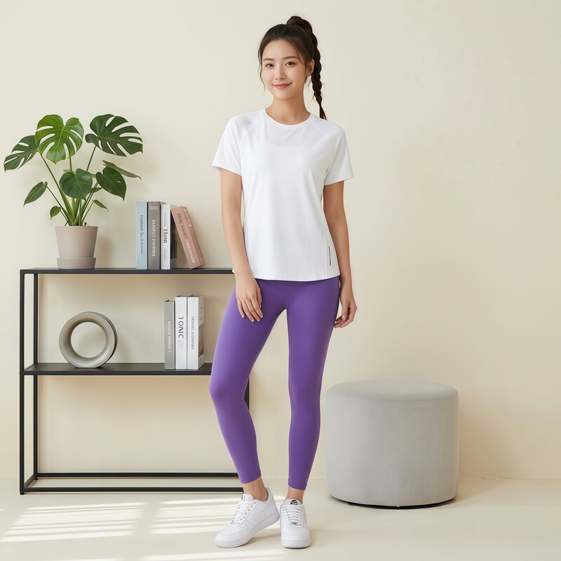 In Stock】Dijia 26 New Summer Style Breathable Quick-Drying Short-Sleeved T-Shirt for Women