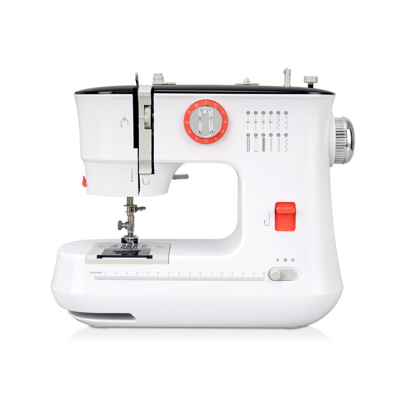Fanghua 519 越境ベストセラー家庭用ミシンミニポータブルロックエッジボタンホール厚い家庭用ミシン|undefined