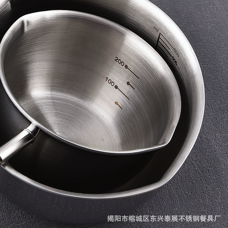 Кастрюля Oriental Pearl с ручкой C, нержавеющая сталь 304, суповая/для лапши быстрого приготовления