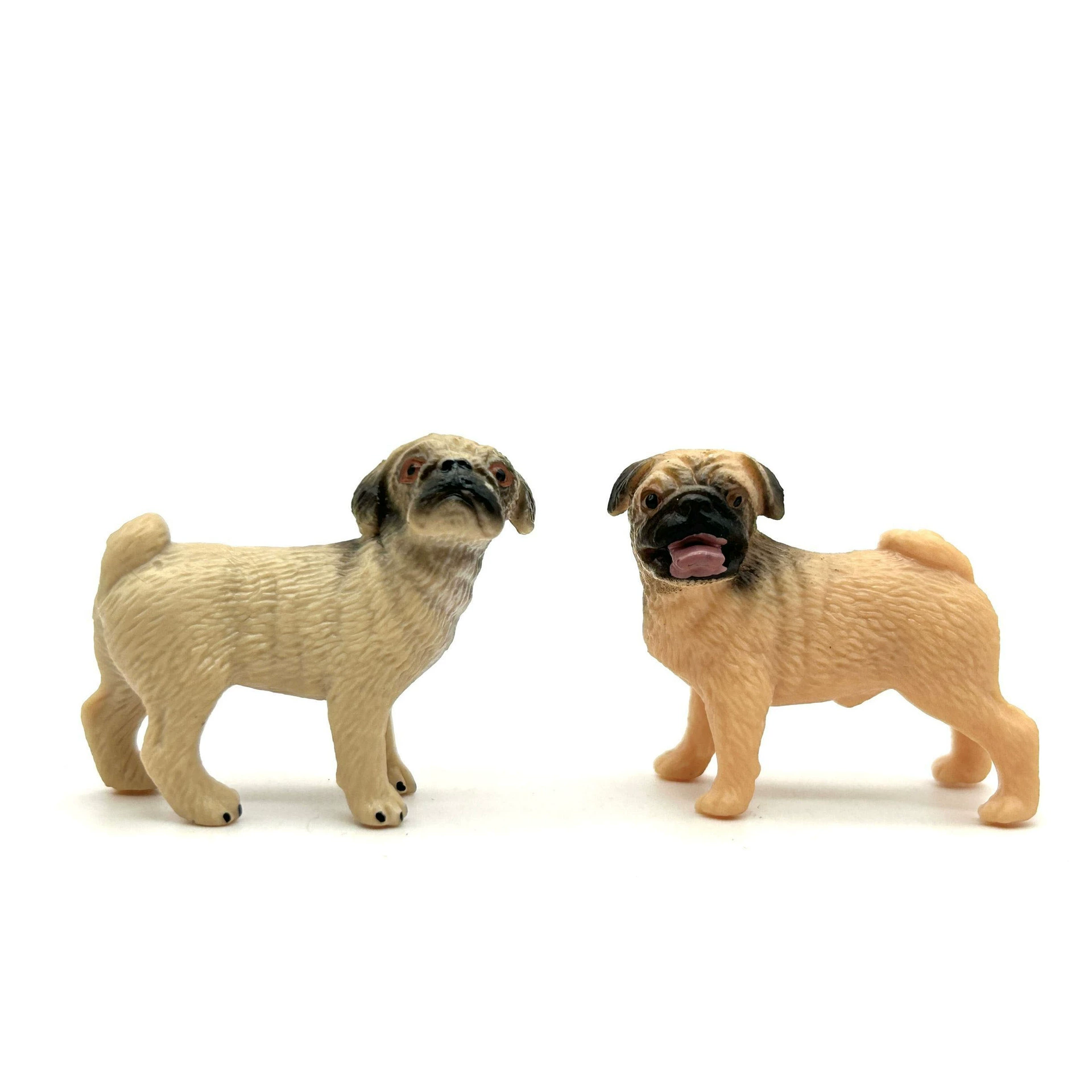 Твердый мини-муляж чихуахуа щенок шим на inu пудель боксёр Dalmatian Shar Pei модель игрушка