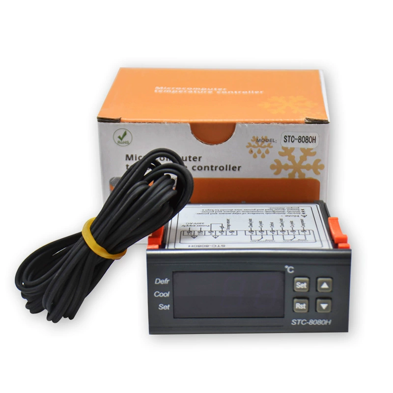 Холодильник морозильник автоматический термостат интеллектуальный электронный цифровой дисплей Микрокомпьютер регулятор температуры STC-8080H