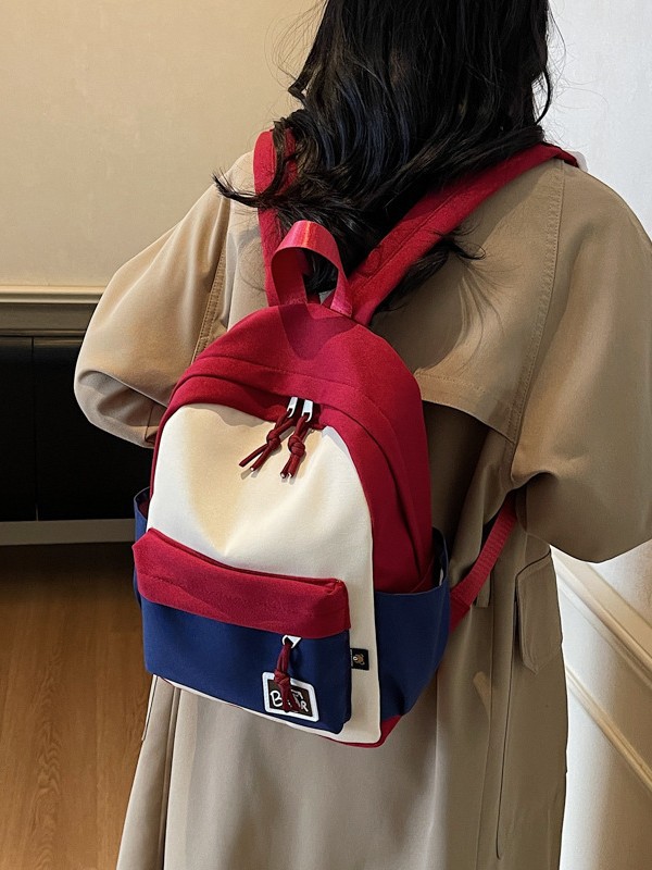 Mochila pequeña encantadora, muñeca de dibujos animados, mochila infantil, niña pequeña, mochila de bocadillos, retro