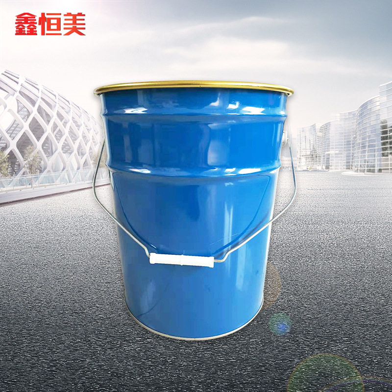 18—20升涂白涂蓝油漆水漆涂料铁桶 化工金属铁桶马口铁罐油桶