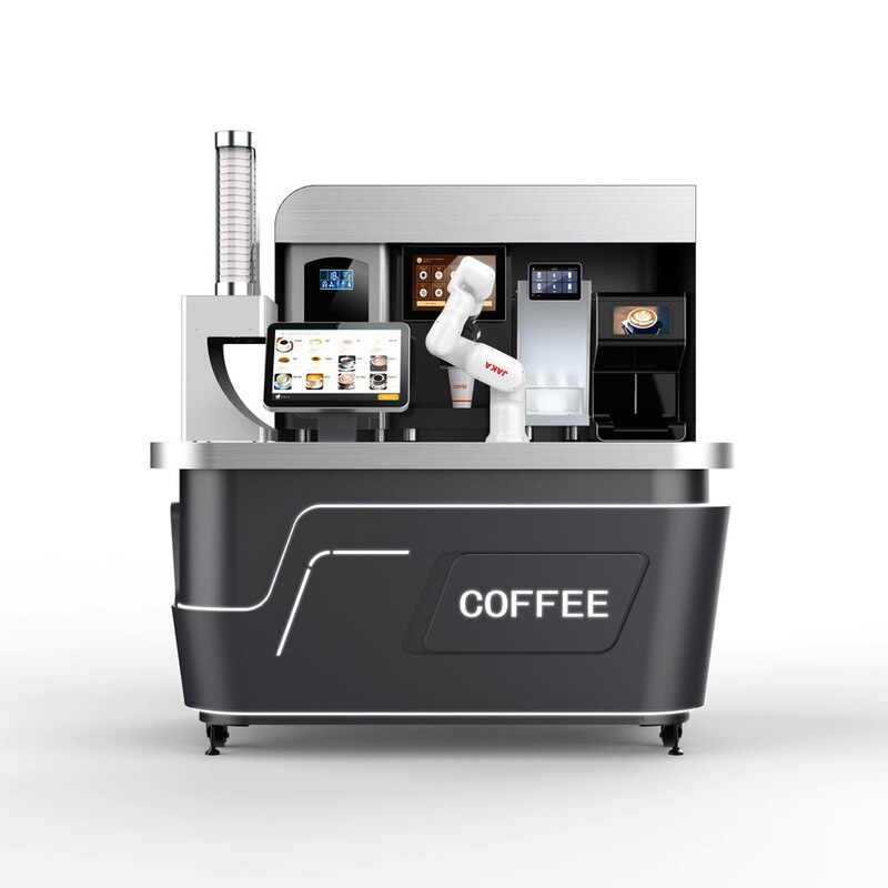 Cross-Border Bar-Style Commercial Robot with Intelligent Robotic Arm, Automatic Milk Tea Machine, Coffee Machine, Collaborative and Programmable Cross-Border Bar-Style Commercial Robot with Intelligent Robotic Arm, Automatic Milk Tea Machine, Coffee Machine, Collaborative and Programmable