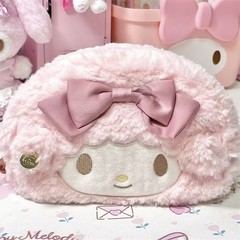ins风小羊笔袋大容量可爱小众蝴蝶结少女心高颜值初高中生文具盒