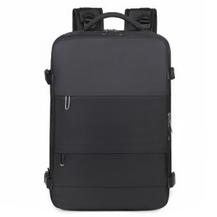 Expandable Business Backpack Large Capacity Travel Bag For Men_voghion.com