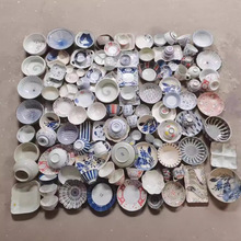 潮州厨房餐具杂货日式高温瓷杂件库存陶瓷米饭碗盘碟勺杯日用批发