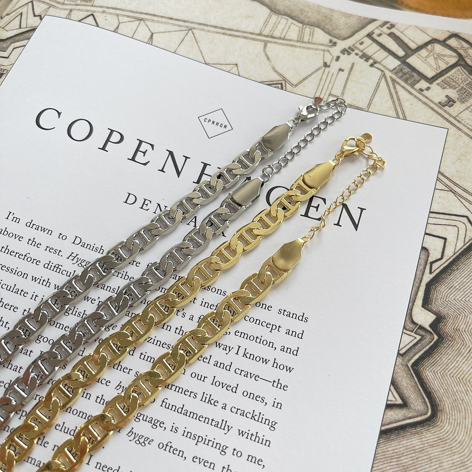 Simple Style Geometric Copper Plating Necklace 1 Piece