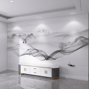 3D Stereo Tv Background Wall Wallpaper 8D Chinoiserie Background Wall Cloth Living Room Decoration Wallpaper Bedroom Wall Cloth Mural