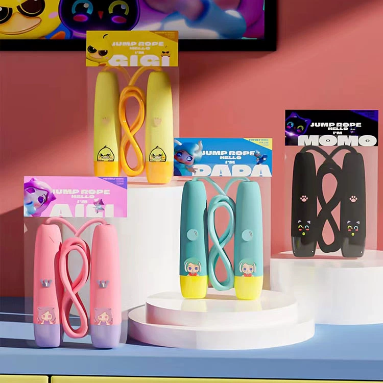 Прочная детская скакалка для начинающих в детском саду, регулируемая детская спортивная скакалка для фитнеса для учащихся начальной школы